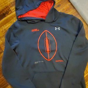 Boys 10/12 Underarmour Hoodies, Long Sleeve Tees